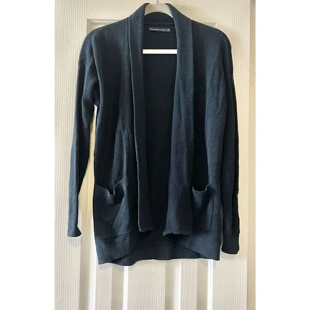 Abercrombie & Fitch knit cardigan - navy